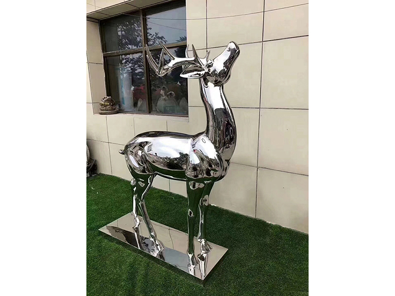 不锈钢雕塑-鹿