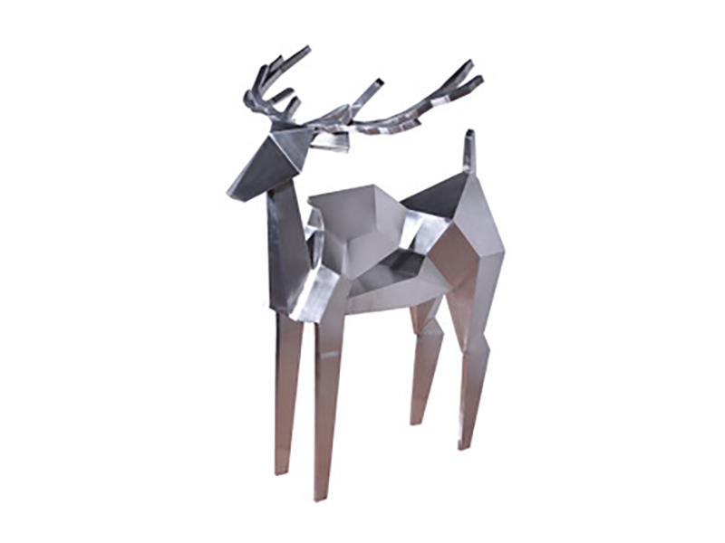 不锈钢雕塑鹿子