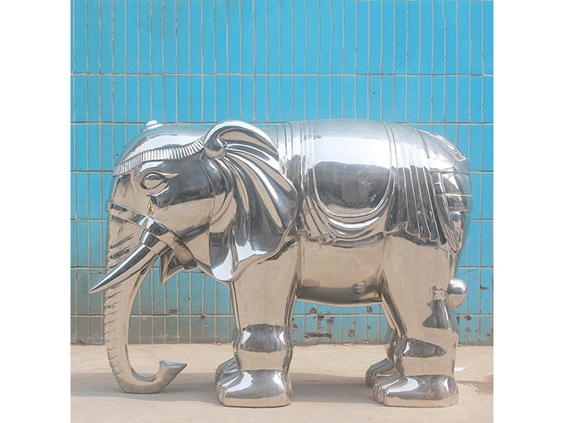不锈钢雕塑-大象